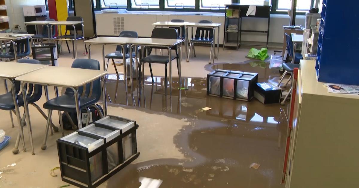 NJ Spotlight News Cresskill school district struggles to repair storm