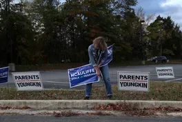McAuliffe, Youngkin race may be decided by education views