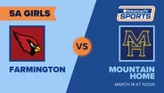 Arkansas TV Sports 2026 Basketball State Finals: 5A Girls -  Farmington vs. Mountain Home