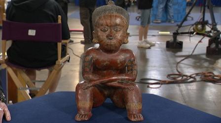 Video thumbnail: Antiques Roadshow Appraisal: Reproduction Seated Chinesco Statue