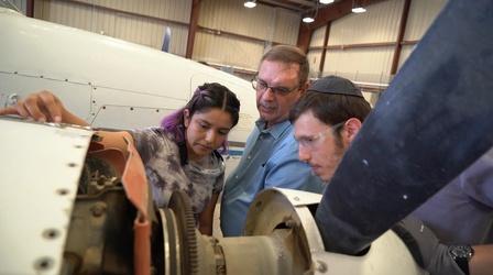 Video thumbnail: Inside California Education Repairing and Building Planes in the Antelope Valley