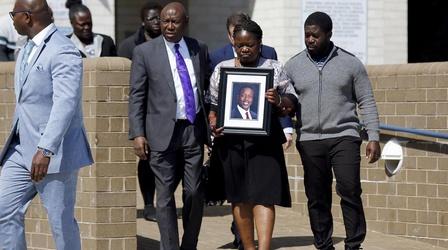 Video thumbnail: PBS NewsHour Video shows Irvo Otieno pinned to ground at mental hospital