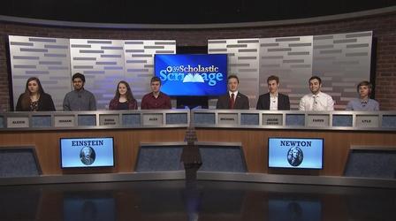 Video thumbnail: WLVT Scholastic Scrimmage Scholastic Scrimmage: Einstein vs Newton