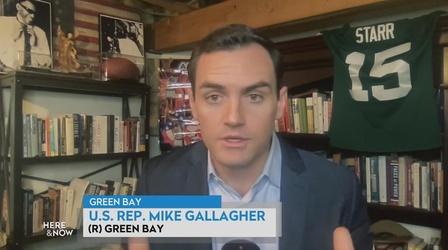 Video thumbnail: Here and Now Gallagher Reacts to Biden’s First-Year Agenda