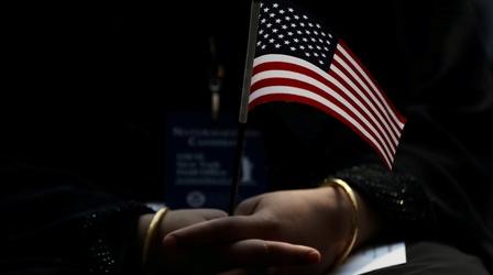Video thumbnail: PBS NewsHour Trump immigration proposal draws mixed reactions