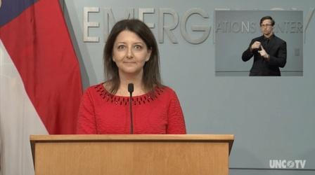 Video thumbnail: NC Emergency Management and Weather 12/03/20: Coronavirus Briefing: Dr. M. Cohen (Spanish)