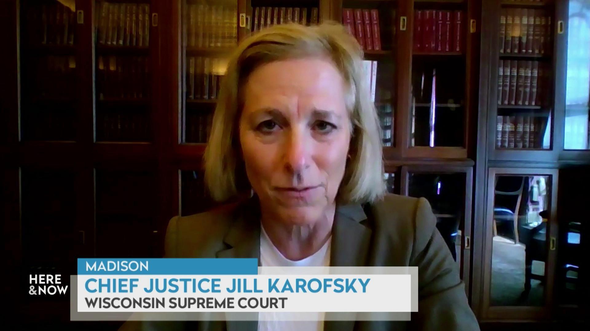 Chief Justice Jill Karofsky on temporary restraining orders