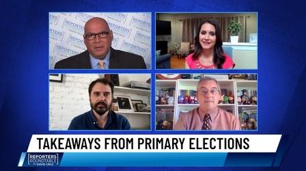 Video thumbnail: Reporters Roundtable Party Line Prevails: Analyzing the Primary Results