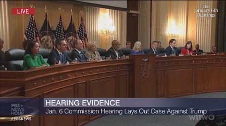 Video thumbnail: Chicago Tonight The Week in Review: Donald Trump at Center of Jan. 6 Hearing