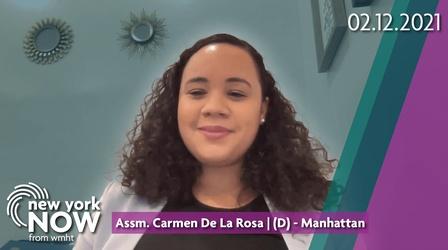 Video thumbnail: New York NOW Assemblymember Carmen De La Rosa on New York's Parole System