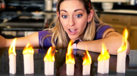 Video thumbnail: Physics Girl HOME CHALLENGE: 20 Easy Experiments in 5 Minutes