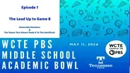 WCTE PBS Middle School Academic Bowl 2024 Ep.1