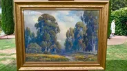 Appraisal: 1930 Percy Gray Landscape Watercolor