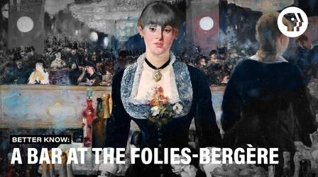 Video thumbnail: The Art Assignment Better Know Manet's A Bar at the Folies-Bergère