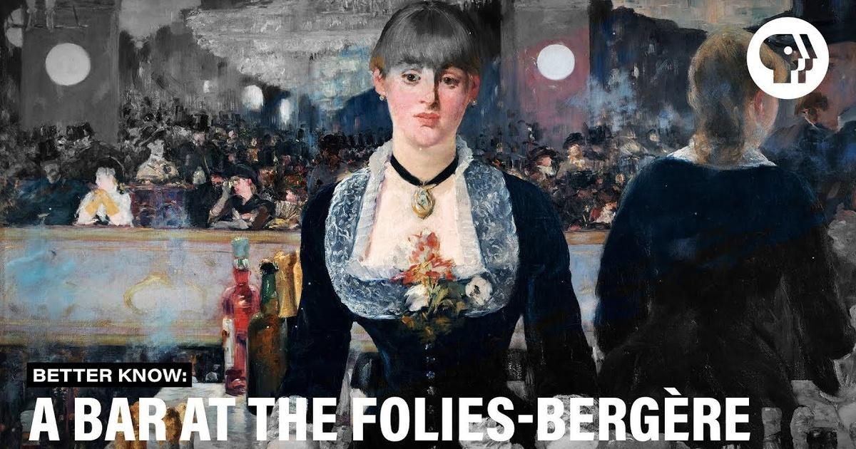 The Art Assignment | Better Know Manet's A Bar at the Folies-Bergère ...
