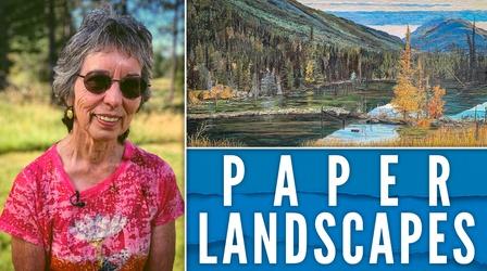 Video thumbnail: Northwest Profiles Paper Landscapes With Artist Katherine MacNeill