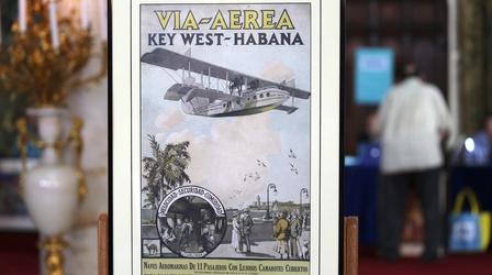 Video thumbnail: Antiques Roadshow Appraisal: Aeromarine West Indies Airways Poster, ca. 1920