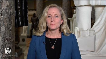 Video thumbnail: PBS NewsHour Spanberger: 'So many troubling threads' in Trump allegations