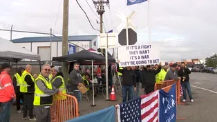 Dockworkers back on picket lines for Day 2