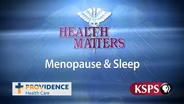 Sleep & Menopause