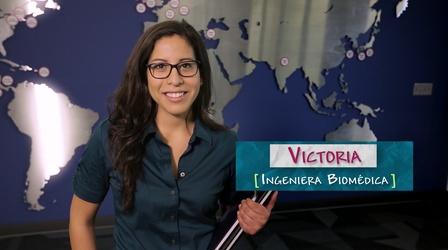 Video thumbnail: SciGirls Victoria Velez – Ingeniera Biomédica | Biomedical Engineer