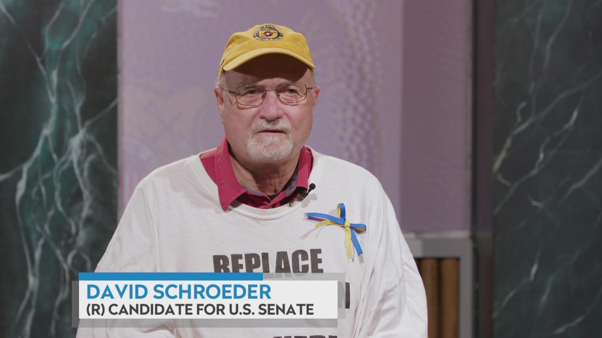 Meet Wisconsin 2022 U.S. Senate candidate David Schroeder