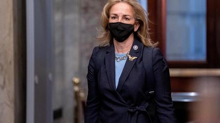 Video thumbnail: PBS NewsHour Rep. Dean and her son on their family's addiction struggle
