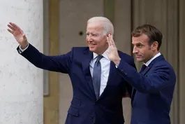 Biden reemphasizes alliance with France, meets Pope Francis