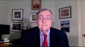 Video thumbnail: PBS NewsHour Shields and Brooks on Trump vs. states on COVID-19