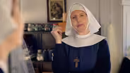 Sister Hilda Can’t Resist a Peep Toe