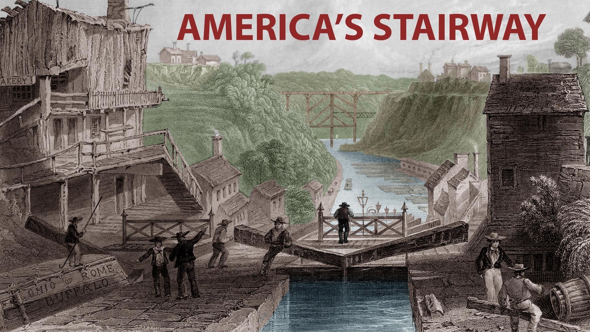 Documentary on the historic Flight of Five locks on the Erie Canal in Lockport, New York.