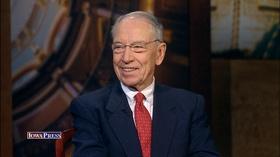 Video thumbnail: Iowa Press Sen. Charles Grassley