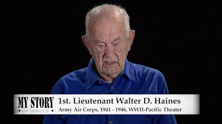 Video thumbnail: SOPTV Stories of Service Walter Haines