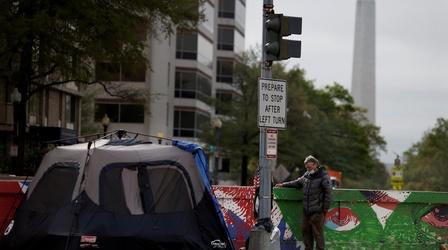 Video thumbnail: PBS NewsHour D.C. phases out COVID-era hotel housing program for homeless