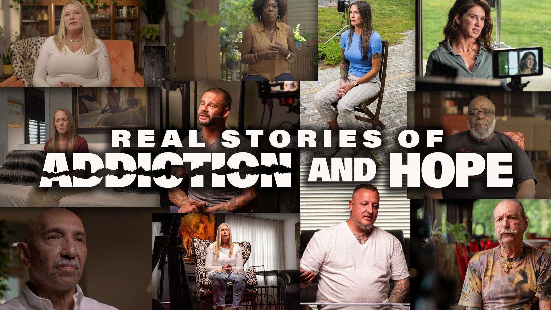 First-person stories of drug addiction, hope, healing, and recovery.