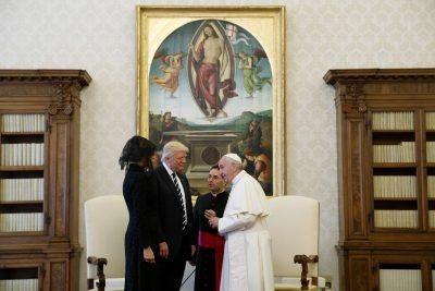 Trump and the Pope trade gifts, not barbs, in first meeting