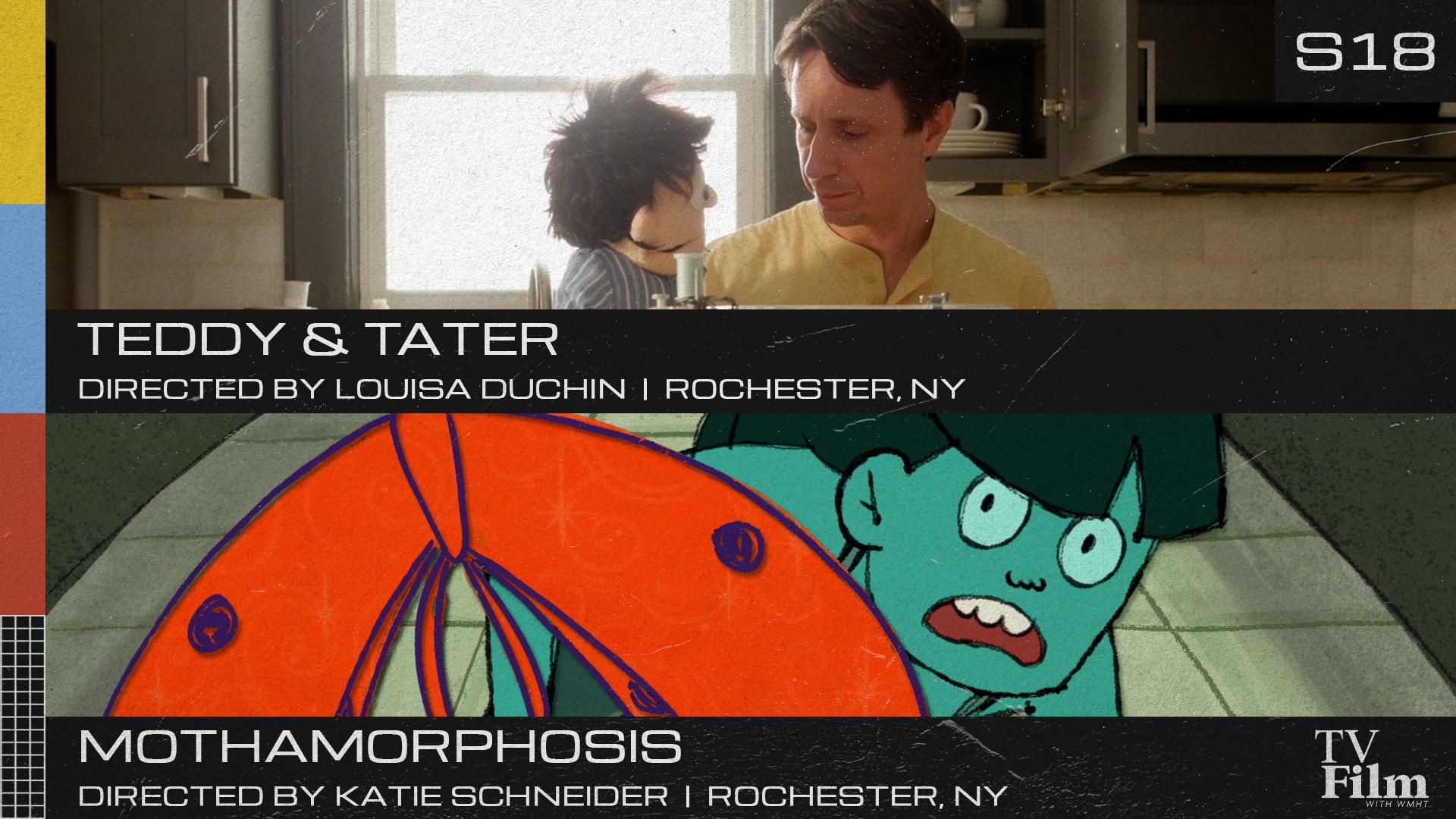 Join our host Jermaine Wells to watch "Teddy & Tater” and “Mothamorphosis” on TVFilm!