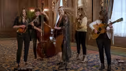 Della Mae Band Plays Their Song “Bourbon Hound”