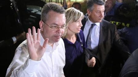 Video thumbnail: PBS NewsHour News Wrap: Turkey releases Pastor Andrew Brunson