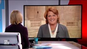 Video thumbnail: PBS NewsHour Sen. Heitkamp: Critics overstating case against banking bill