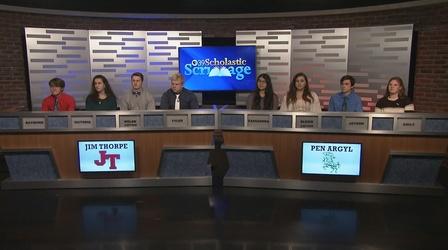 Video thumbnail: WLVT Scholastic Scrimmage Scholastic Scrimmage: Jim Thorpe vs Pen Argyl
