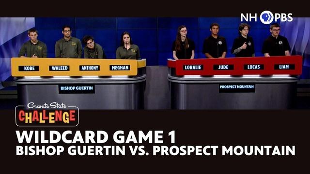 Wildcard Game 1 - Bishop Guertin Vs. Prospect Mountain