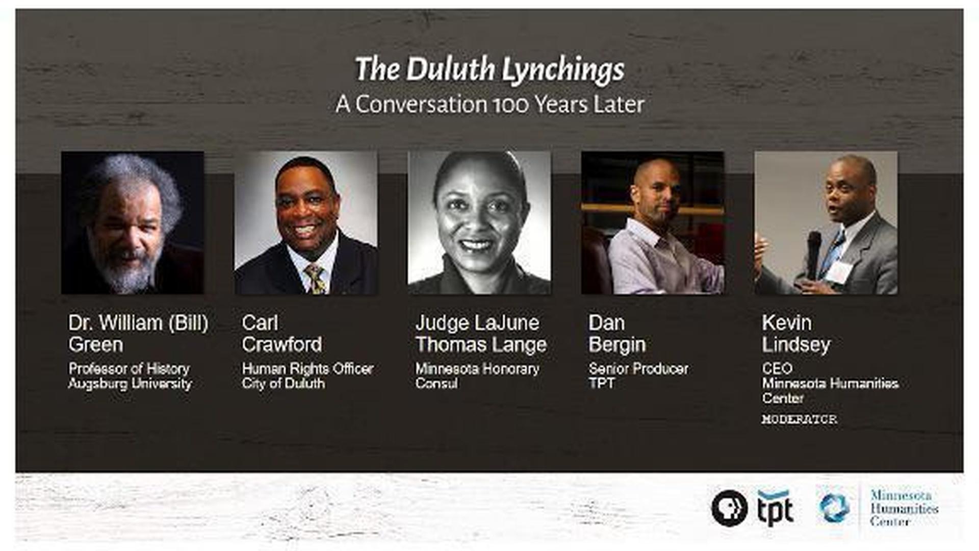 Duluth Lynchings 100 Years Later Main Panel Duluth Lynchings 100