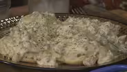 Biscuits with Sausage Gravy and Homemade Cinnamon Rolls
