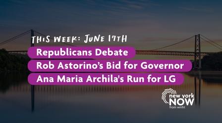 Video thumbnail: New York NOW GOP Debate, Astorino's Bid for Governor, Archila's LG Run