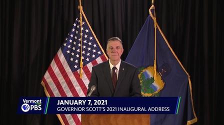 Video thumbnail: Vermont PBS Specials Governor Scott's 2021 Inaugural Address