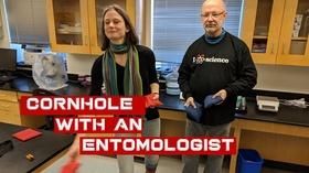 Video thumbnail: SCI NC Cornhole with a scientist: Urban Bees