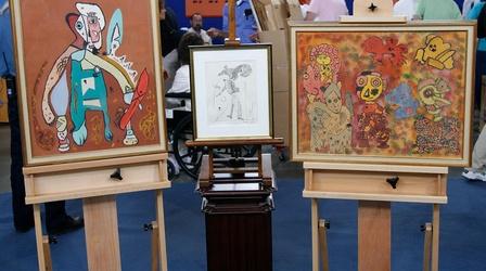 Video thumbnail: Antiques Roadshow Appraisal: Gaston Chaissac Artwork, ca. 1960