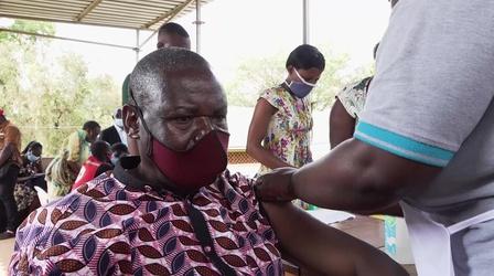 Video thumbnail: PBS NewsHour Lack of access, infrastructure hurt Ugandan vaccine goals