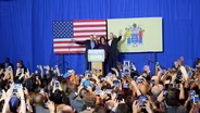 Former President Obama campaigns for Murphy